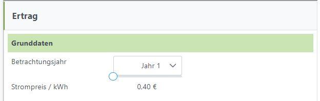 Schieberegler Betrachtungsjahr